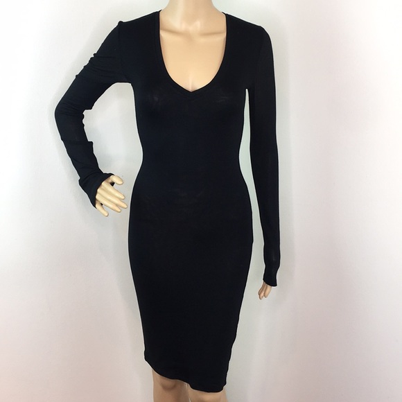 BCBGMaxAzria Dresses & Skirts - BCBGMAXAZRIA Black Long Sleeve Dress